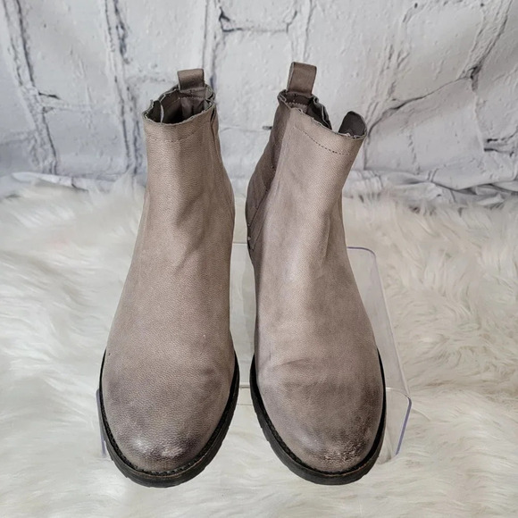 Steve Madden Graant Women's Pull On Chelsea Boot Taupe 8M Stylish Casual Classic - Picture 4 of 13
